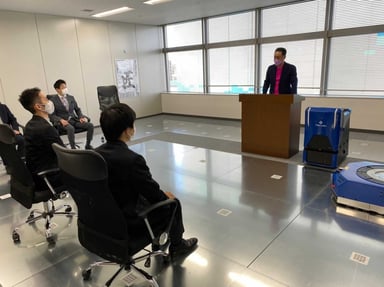 2022内定式社長挨拶
